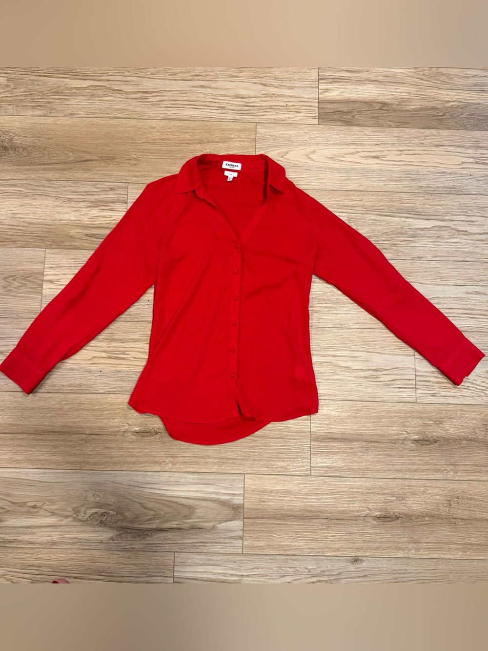 Express Portofino Shirt - Slim Fit Red